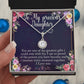 To My Precious Daughter-treasure every moment-Eternal hope necklace