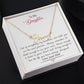 To my Daughter- Out of everything my hand has ever held-signature name necklace